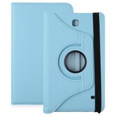 PU Leather 360 Degree Rotating Back Case Holster Protective Cover for Samsung Galaxy Tab 4 8.0 SM - T331 / T330