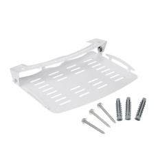 Q-09 Steel Set Top Box Wall Bracket Digital & Satellite Television STB Shelf 90� Folding Stand Holder Up to 22lbs for DVD TV Receiver AV Router Remote Control Discs - intl