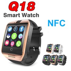 Q18 Smart Watch Bluetooth Speaker For Android IOS Apple Iphone Call Smartwatch NFC Camera Pedometer Samsung VS A1 Y1 Q50 X6 X7 - intl
