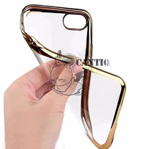 QCF Soft Case Anti Shock Anti Crack Oppo A57 / Silikon Casing Oppo A57 jelly Case Hp - Bening 1
