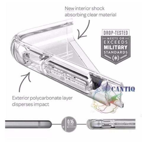 QCF Soft Case Anti Shock Anti Crack Oppo A57 / Silikon Casing Oppo A57 jelly Case Hp - Bening 2