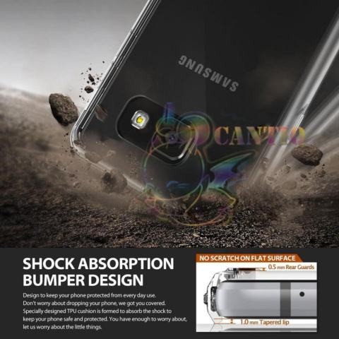 QCF Soft Case Anti Shock Anti Crack Oppo A57 / Silikon Casing Oppo A57 jelly Case Hp - Bening 3