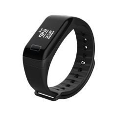 R3 Tahan Air Smart Band Monitor Denyut Jantung Tekanan Darah Kebugaran Tracker (Hitam)-Intl
