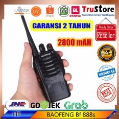 Radio HT Handy Talkie / Walky Talky Baofeng BF 888s + Headset
