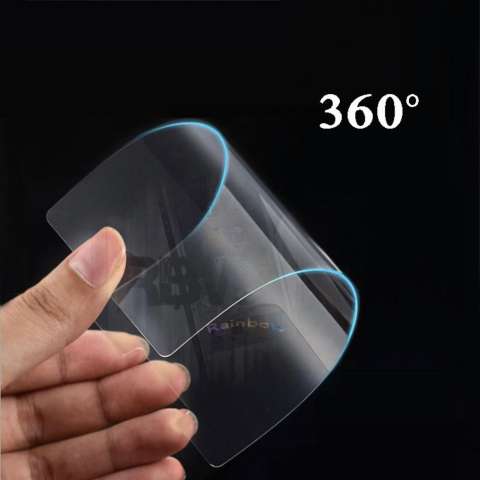 Rainbow Anti Gores Nokia X2 / Screen Protector Nokia X2 / Pelindung Layar Hp Nokia X2/ Antigores Flexible / Anti Scratch Lentur - Clear 2