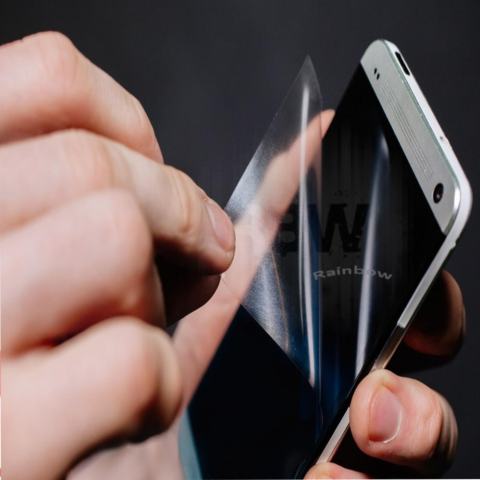 Rainbow Anti Gores Nokia X2 / Screen Protector Nokia X2 / Pelindung Layar Hp Nokia X2/ Antigores Flexible / Anti Scratch Lentur - Clear 1