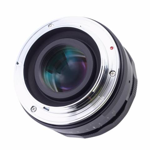 Roolad Kaxinda 35 Mm F/1.7 Bukaan Apertur Manual Fokus Lensa untuk Olympus M43 Panasonic Xiaoyi Digital Mirrorless Kamera em EP PL GX Hitam Perak-Internasional 3