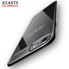 Rzants For F3 【Crystal Clear Back Casing 】Camera Protect Hybrid Protective Clear Ultra-thin light Soft Back Case For OPPO F3 - intl