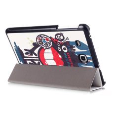 Sajak untuk Kulit Penutup Folio Stan Samsung Galaxy Tab A 17.78 Cm T280 T285 (hitam)