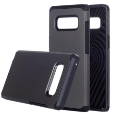 Samsung Galaxy Note 8 Color Matching TPU+PC Rugged Armor Protective Back Cover Case , Small Quanitity Recommended Before Samsung Galaxy Note 8 Lanuching(Grey) - intl
