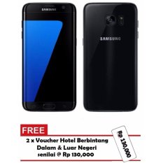 Samsung Galaxy S7 Edge Black Onyx G935 - 32GB - Garansi RESMI + GRATIS Voucher Hotel