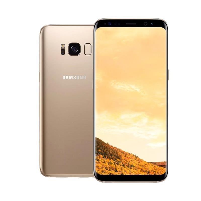 \t Samsung Galaxy S8 Plus Smartphone - Maple Gold [64GB/4GB]