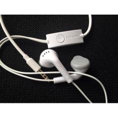 MR Samsung Handsfree Samsung Galaxy S6 s6 edge s7 EG920 Headset Earphone Original All Phone Model Stereo mp3 - Black Hitam