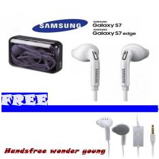 Samsung handsfree Original for galaxy note7 S7/S7 Edge + Samsung Handsfree Young - Original