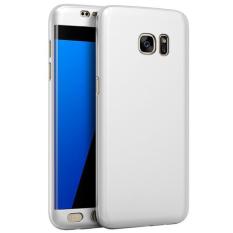 Samsung S7 Edge 360 Full Cover Baby Skin Ultra Thin Hard Case Silver