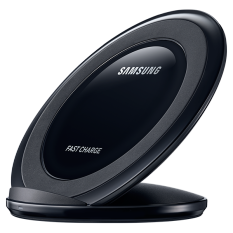 Samsung Wireless Pad Qi Charger Stand Portable Fast Charging Untuk Galaxy Note 5 / S7 S7 Edge / S6 S6 Edge - Hitam