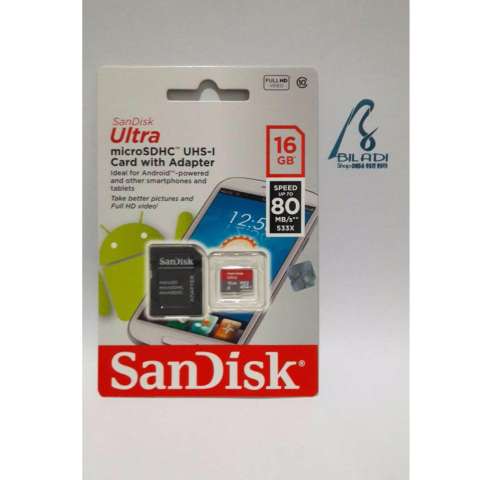 Sandisk Ultra Micro SDHC UHS I