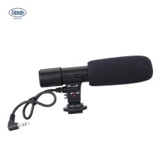 Sidande Mic-01 Digital Video DV Camera Studio Stereo Camcorder 3.5mm Recording Microphone for Canon Nikon Pentax Olympus Panasonic Digital SLR Camera - intl