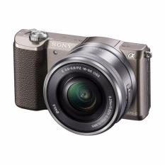 SONY Alpha A5100 with 16-50mm Lens Kamera Mirrorles - Brown