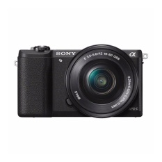 Sony Alpha A5100L Kit Lens 16-50mm - Hitam - FREE MEMORY 16GB