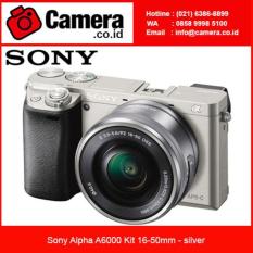 Sony Alpha A6000 Kit 16-50mm Kamera mirrorless - Silver