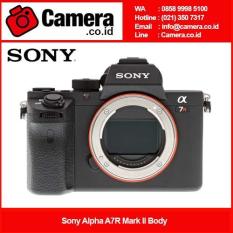 SONY Alpha A7R Mark II Kamera Mirrorless Body Only - Hitam