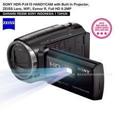 SONY HDR-PJ410 HANDYCAM with Built In Projector, ZEISS Lens, WiFi, Exmor R, Full HD 9.2MP