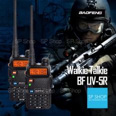 SP Baofeng Walkie Talkie HT (Handy Talkie) Radio HT Komunikasi UV5R/UV-5R 1.5