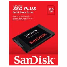 SanDisk SSD Plus 120GB SATA - SDSSDA-120G - Hitam