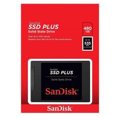SanDisk SSD Plus 480GB SATA - SDSSDA-480G - Hitam