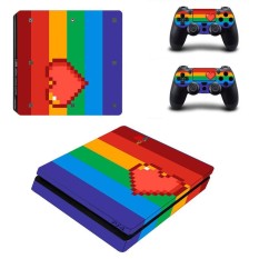 Sticker Console Decal Playstation 4 Controller Vinyl Skin Vice City for PS4 Slim - intl
