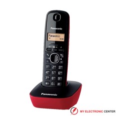 Telepon Wireless Cordless Panasonic KX-TG1611 RED / Telepon Wireless Kantor Rumah