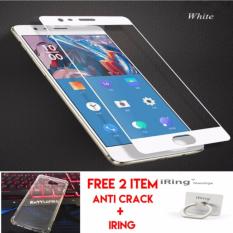 Tempered Glass Samsung Galaxy J7 Prime Full Kaca Free Anti Crack Case + Iring Handphone