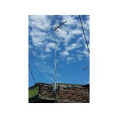 Tiang Antena TV outdoor+bracket tembok multi posisi