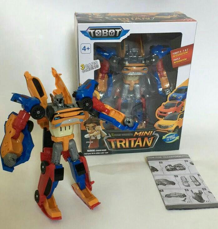 TOBOT TRITAN COMBINE 3 CARS XYZ