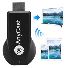 Toneseas 1080P HDMI Adapter Wireless Display, Miracast Dongle, 2.4G Streaming Media Share Player, Mirroring Receiver TV Stick, Airplay Dina For iPhone/iPad/MacBook/Samsung/LG/Android/Smart Phones - intl