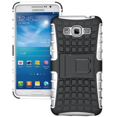 TPU + PC Case Belakang untuk Samsung GALAXY Grand Prime (SM-G530F)/Duos TV SM-G530BT (Putih) -Intl
