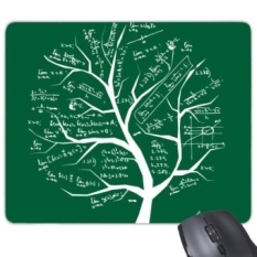 Tree-Shaped Seeking Limits Mathematical Formulas Science Calculus Painted Stick Figure Rectangle Non-Slip Rubber Mousepad Game Mouse Pad Gift