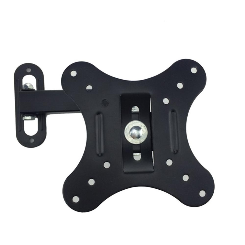 TV Wall Mount Bracket Full Motion Extension Arm Articulating Tilt Swivel for Most 14 to 27-Inch LED TV Flat Panel Screen with VESA 100x100,75x75 - intl
