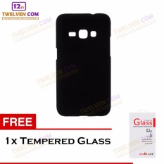 Twelven Case Slim Matte For Samsung J1 2016 - Free Tempered Glass