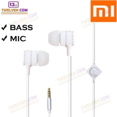 Twelven Handsfree For Xiaomi - Powerfull Bass Tuning Earphone - Putih