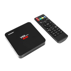 UK PLUG 2GB RAM + 8GB ROM SCISHION V88 Mini III TV Box 2.4GHz WiFi Support 4K
