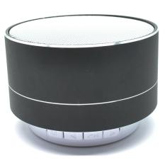 Unique Bluetooth Speaker Portable Metal Body Dengan FM Radio Microphone + Support Micro SD A10