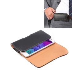 Universal Crazy Horse Texture Vertical Flip Leather Case / Waist Bag With Back Splint And Arch Design For IPhone 6 Plus and 6S Plus and 6S Plus, Samsung Galaxy Note 5 / N920 and S6 Edge Plus / G928 and A8 / A800 and Note IV / N910 - intl