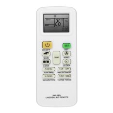 Universal LCD Layar A/C Air Conditioner Remote Control Pengkondisian Controller untuk HAIER Midea LG TCL FUJITSU TAJAM Putih -Intl