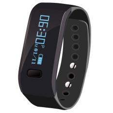 UP Tahan Air Bluetooth Smart Watch Gelang Band Heart Rate Monitor Tracke (Hitam)
