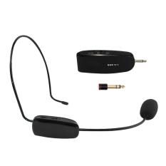 Upgrade 2.4G Wireless Microphone Speech Headset Megaphone Radio Loud Mic+6.5mm Adapter - intl