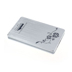 USB 3,0 Lahir 6,35 Cm Hard Disk SATA HDD Sarung SSD Penutup (Perak)