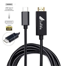 USB-C to HDMI Adapter. Lidlife A0102 1080P USB 3.1 Type C (USB-C& Thunderbolt 3 Port Compatible) to HDMI Supports UHD 4k HdtvAdapter 1.8M Cable - intl