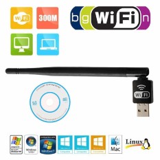 USB Wifi receiver Lan Adapter Mini 150Mbs USB WiFi WPS Wireless 5dbi Antenna - intl